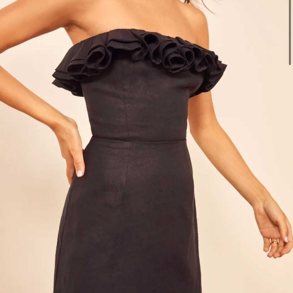 Reformation Strapless Dress